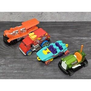 Hot Wheels HW LOOSE Fun Park CARS Bump Around, Cool One, Loopster, Loco Motorin